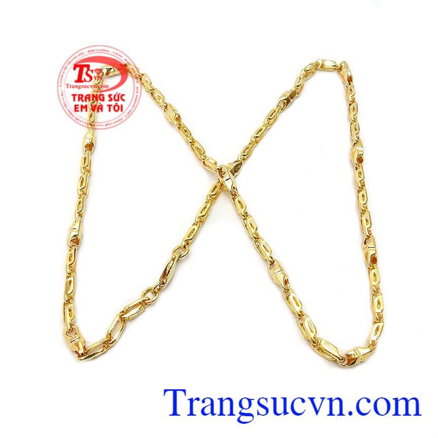 Dây chuyền nam thành công,Dây chuyền vàng,Trang sức nam