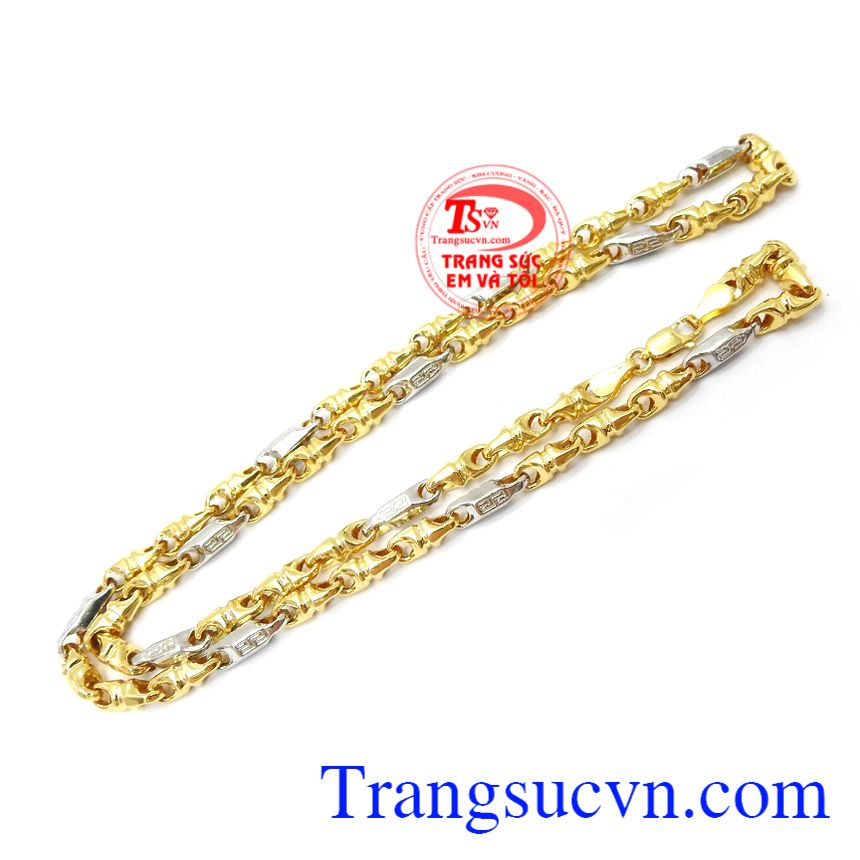 Dây Chuyền Nam Thời Trang Mới,Dây chuyền vàng,Dây chuyền nam