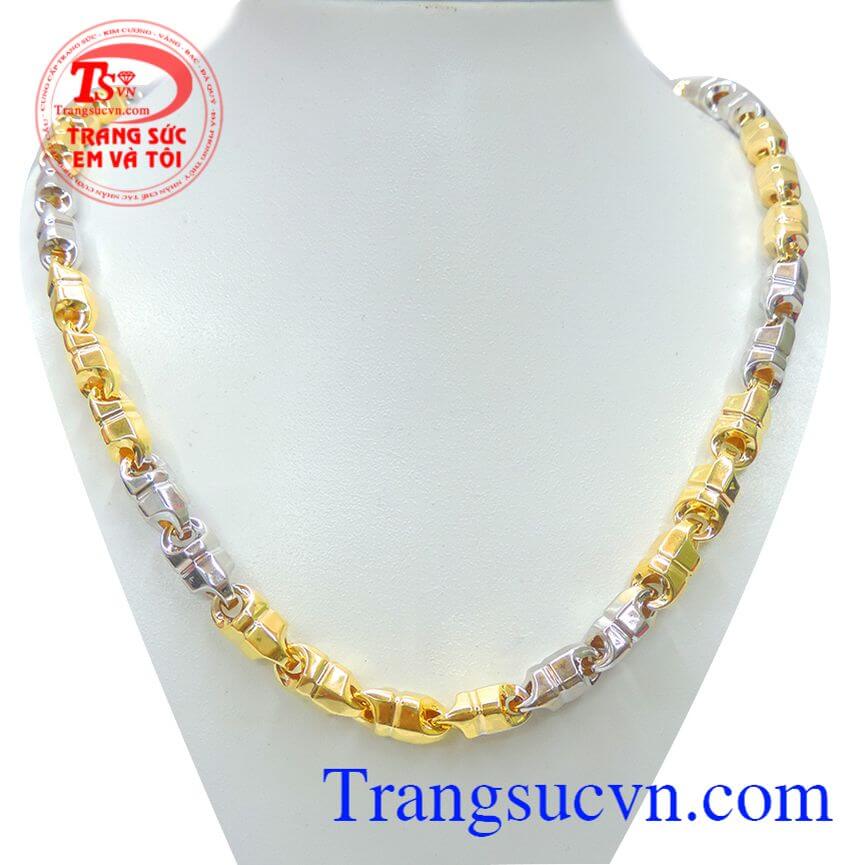 Dây chuyền nam tính phong cách TSVN, dây chuyền nam đẹp, dây chuyền nam vàng tây Dây chuyền nam tính phong cách TSVN, dây chuyền nam đẹp, dây chuyền nam vàng tây