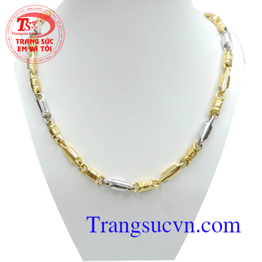 Dây chuyền nam tính vàng tây sang trọng 10k, dây chuyền nam đẹp, dây chuyền vàng tây Dây chuyền nam tính vàng tây sang trọng 10k, dây chuyền nam đẹp, dây chuyền vàng tây