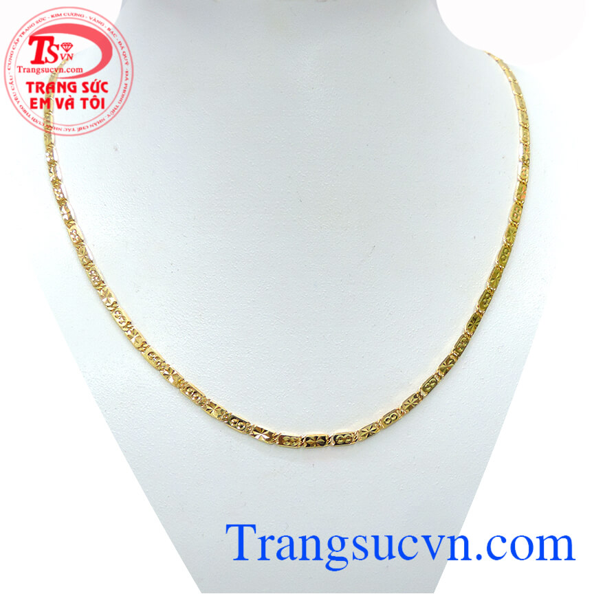 Dây chuyền nam vàng đeo mạnh mẽ, dây chuyền đẹp, dây chuyền vàng tây 10k Dây chuyền nam vàng đeo mạnh mẽ, dây chuyền đẹp, dây chuyền vàng tây 10k
