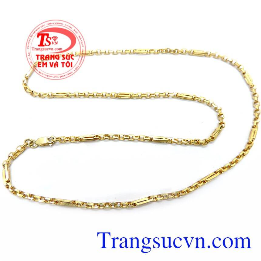 Dây Chuyền Nam Vàng Tây 10K Đẹp,Dây chuyền vàng,Dây chuyền nam