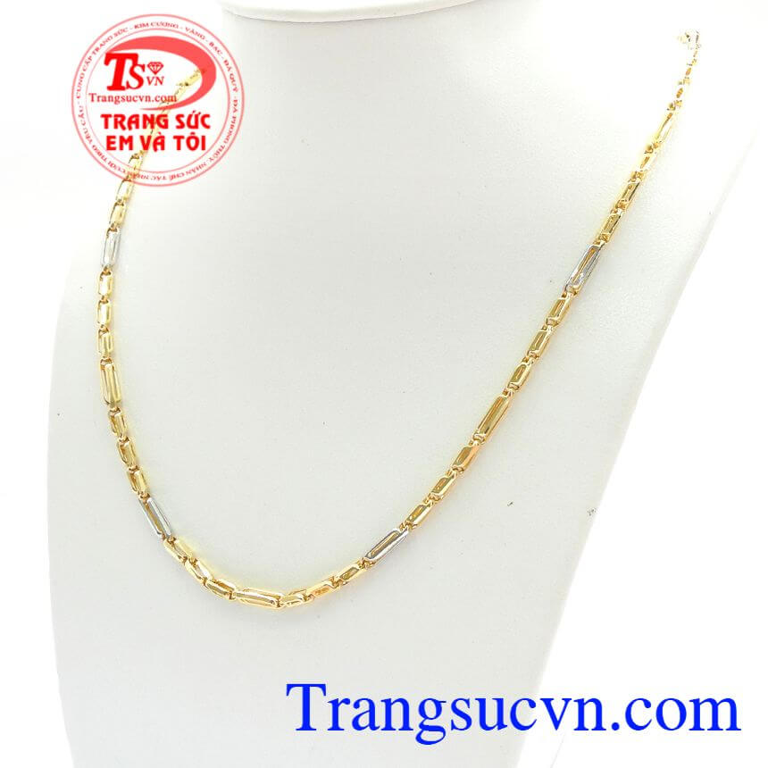 Dây Chuyền Nam Vàng Tây Phong Cách,Dây chuyền vàng,Dây chuyền nam