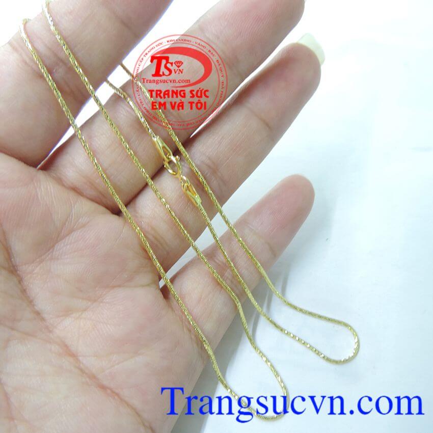 Dây chuyền nữ Ý 10k cá tính,Dây chuyền vàng,Dây chuyền nam Dây chuyền nữ Ý 10k cá tính,Dây chuyền vàng,Dây chuyền nam