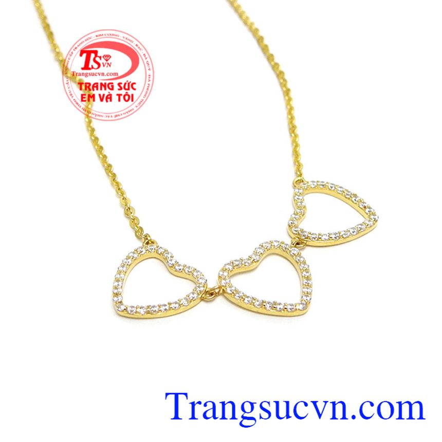Dây chuyền tình yêu đẹp,Dây chuyền vàng,Dây chuyền nữ Dây chuyền tình yêu đẹp,Dây chuyền vàng,Dây chuyền nữ