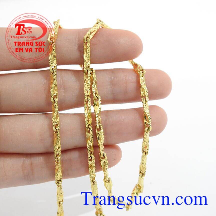 Dây chuyền vàng nam sành điệu,Dây chuyền vàng,Dây chuyền nam