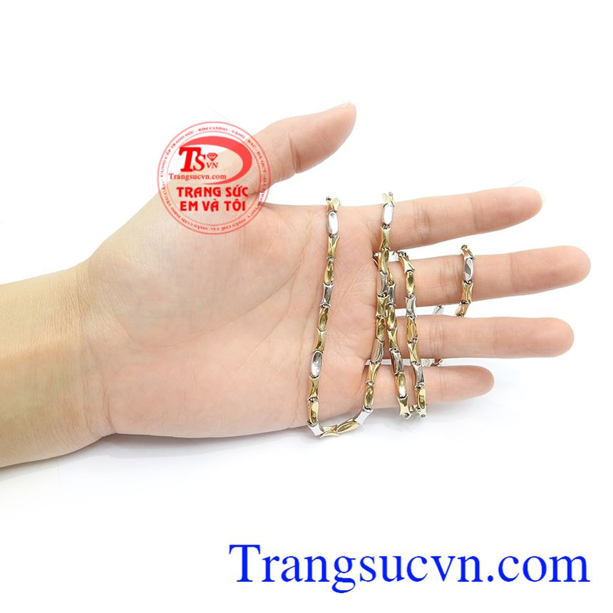 Dây Chuyền Ý 18k Size Nhỏ,Dây chuyền vàng,Dây chuyền nam 