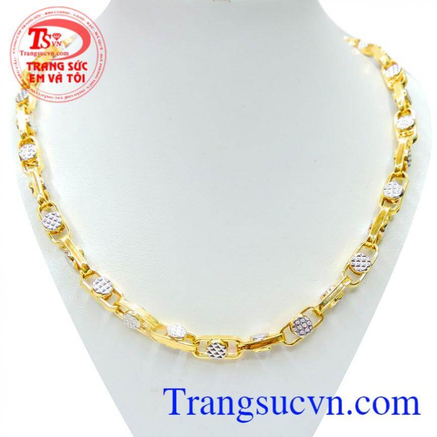 Dây nam vàng tây 10k sang trọng, dây chuyền vàng tây, dây chuyền đẹp Dây nam vàng tây 10k sang trọng, dây chuyền vàng tây, dây chuyền đẹp