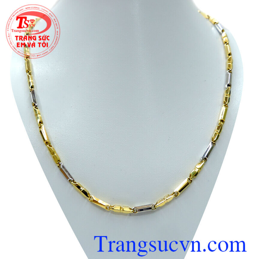 Dây vàng 14k nam nhỏ cá tính, dây chuyền đẹp, dây chuyền nam vàng tây Dây vàng 14k nam nhỏ cá tính, dây chuyền đẹp, dây chuyền nam vàng tây