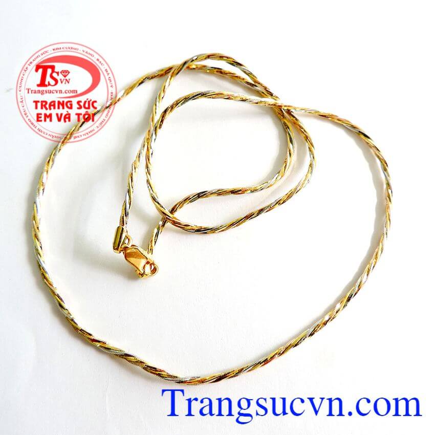 Dây Vàng 18k ITaly Tết 3,Dây chuyền vàng,Trang sức Italy Dây Vàng 18k ITaly Tết 3,Dây chuyền vàng,Trang sức Italy