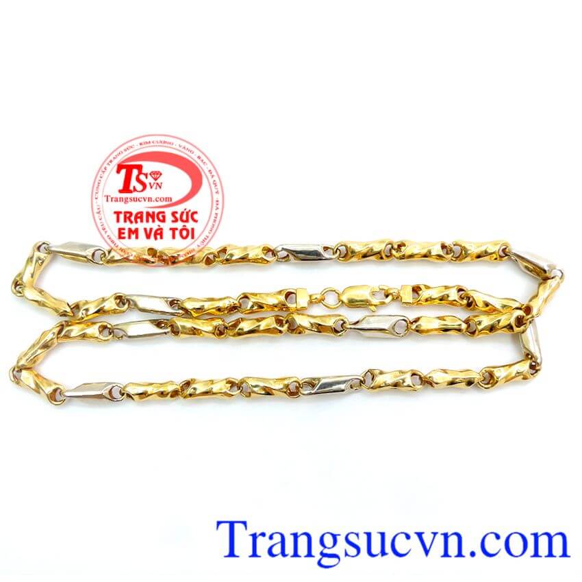 Dây vàng nam cá tính,Dây chuyền vàng,Dây chuyền nam