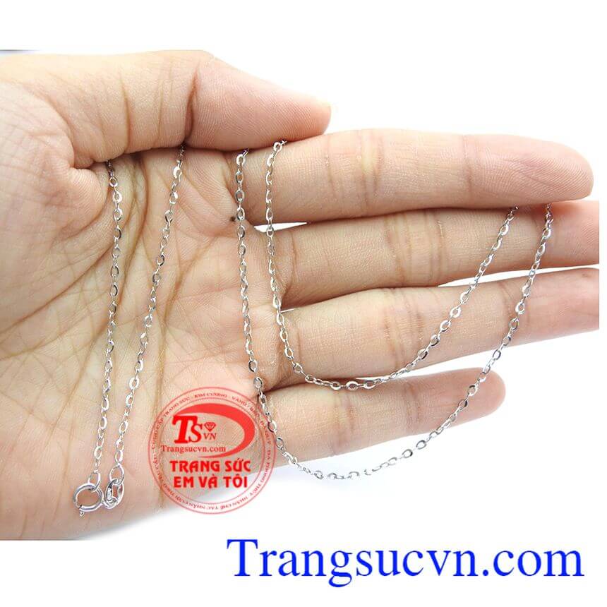 Dây vàng trắng cao cấp,Dây chuyền nữ,Dây chuyền vàng Dây vàng trắng cao cấp,Dây chuyền nữ,Dây chuyền vàng