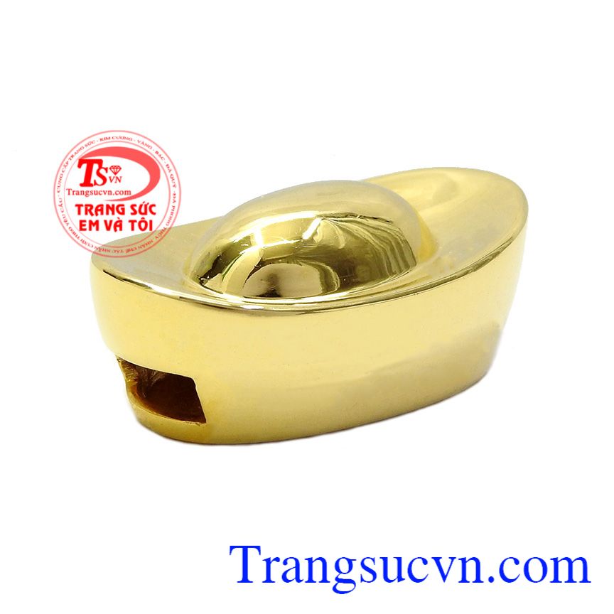Đĩnh vàng tài lộc, Mặt dây vàng tây đá quý, đĩnh vàng may mắn Đĩnh vàng tài lộc, Mặt dây vàng tây đá quý, đĩnh vàng may mắn