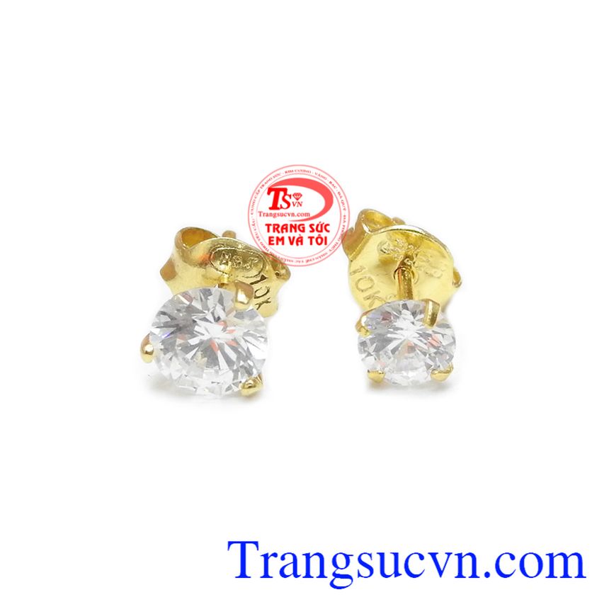 Hoa tai cho phái mạnh,Hoa tai vàng tây,Trang sức vàng