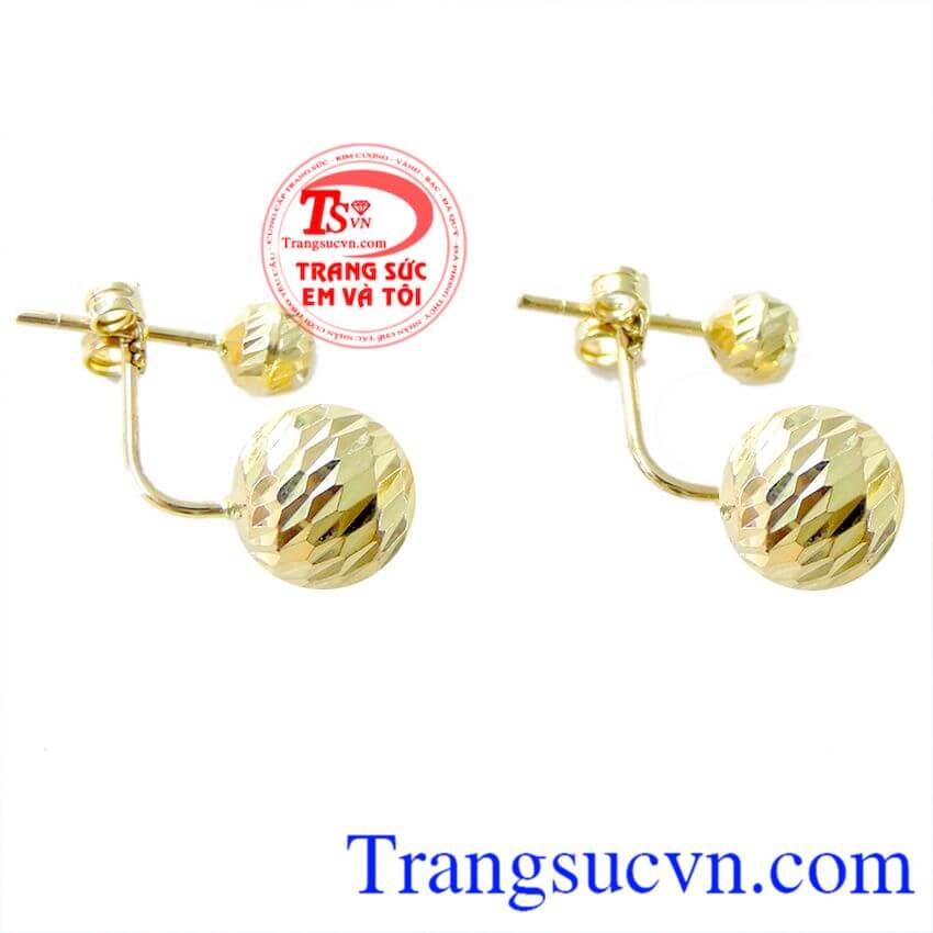 Hoa tai Dior phay cá tính,Hoa tai vàng tây,Trang sức vàng Hoa tai phay cá tính,Hoa tai vàng tây,Trang sức vàng