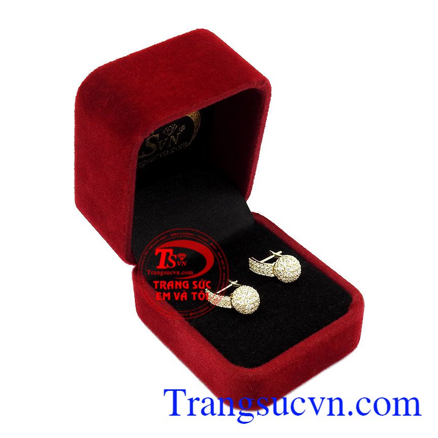 Hoa tai vàng dịu dàng,Hoa tai vàng tây,Trang sức nữ Hoa tai vàng dịu dàng,Hoa tai vàng tây,Trang sức nữ