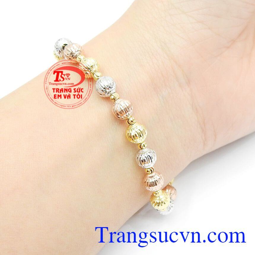 Lắc bi lấp lánh size to,Lắc tay nữ vàng,Trang sức vàng Lắc bi lấp lánh size to,Lắc tay nữ vàng,Trang sức vàng