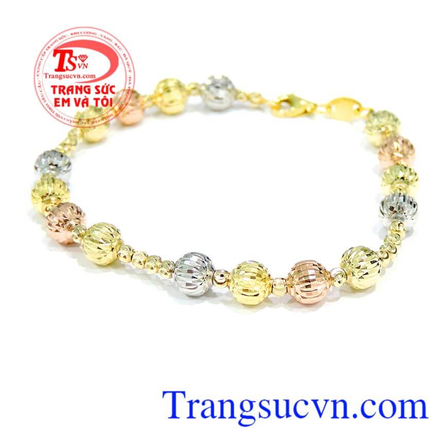 Lắc bi vàng tình yêu,Lắc vàng tây đá quý,Trang sức vàng Lắc bi vàng tình yêu,Lắc vàng tây đá quý,Trang sức vàng