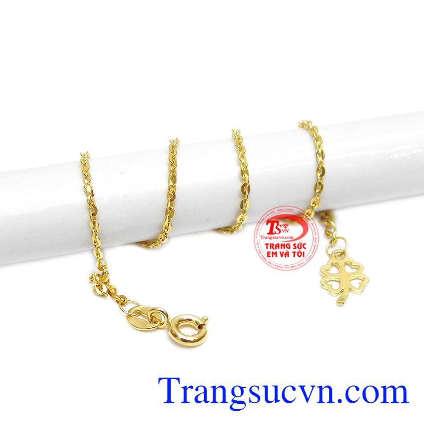 Lắc tay may mắn,Lắc tay nữ v&agrave;ng,Trang sức v&agrave;ng