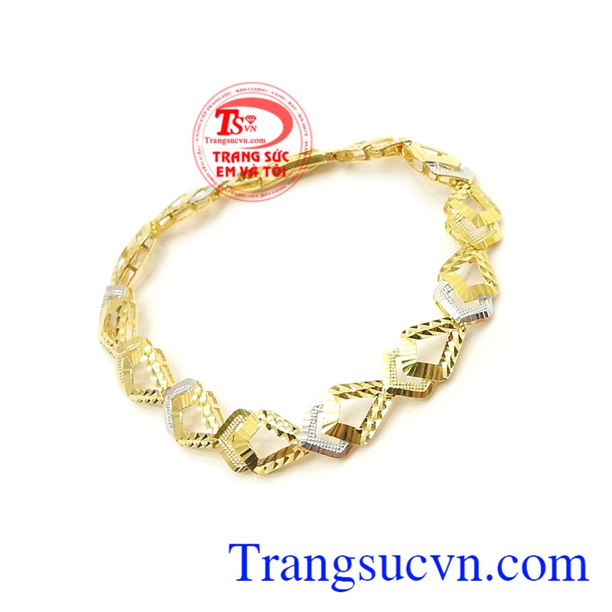 Lắc Tay Nữ 10k Xinh Xắn,Lắc tay nữ vàng,Trang sức nữ Lắc Tay Nữ 10k Xinh Xắn,Lắc tay nữ vàng,Trang sức nữ