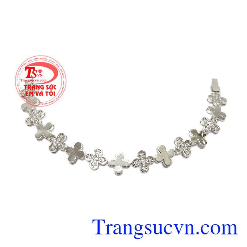 Lắc tay nữ v&agrave;ng trắng nhập khẩu,Lắc tay v&agrave;ng,Trang sức v&agrave;ng