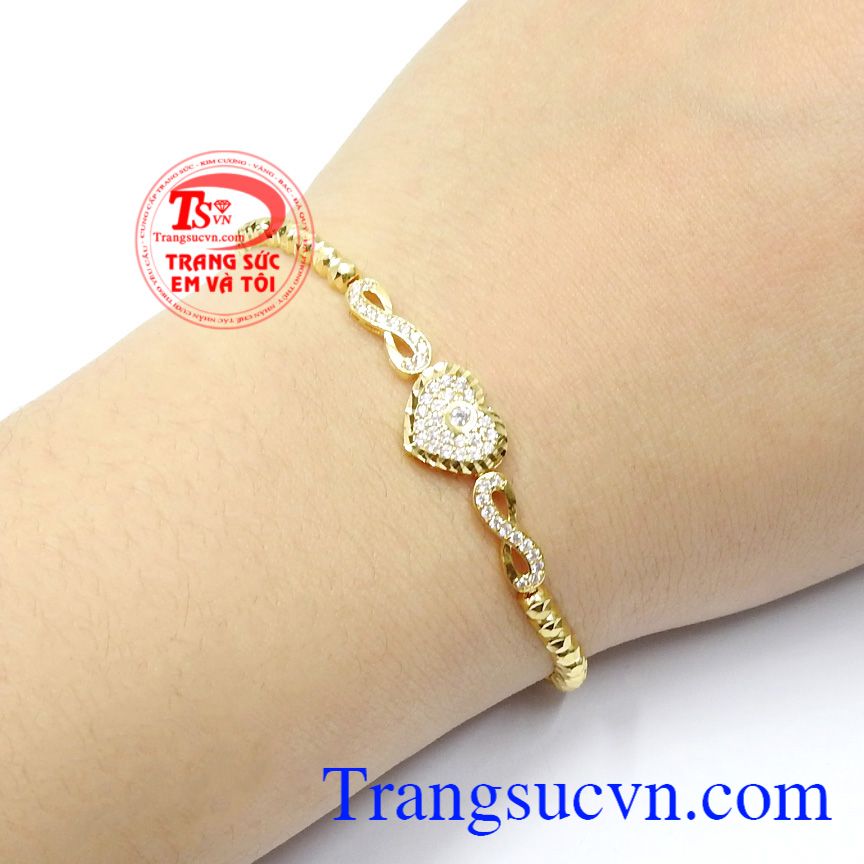 Lắc tay vàng tình yêu bền lâu,Lắc tay vàng,Trang sức vàng Lắc tay vàng tình yêu bền lâu,Lắc tay vàng,Trang sức vàng