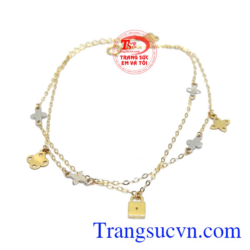 Lắc tay vàng tình yêu vĩnh cửu,Trang sức vàng,Lắc vàng tây đá quý Lắc tay vàng tình yêu vĩnh cửu,Trang sức vàng,Lắc vàng tây đá quý