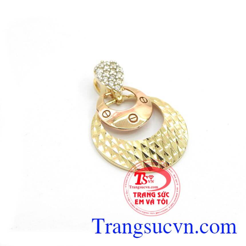 Mặt dây chuyền 18k sang trọng,Mặt dây vàng đá quý,Trang sức nữ Mặt dây chuyền 18k sang trọng,Mặt dây vàng đá quý,Trang sức nữ