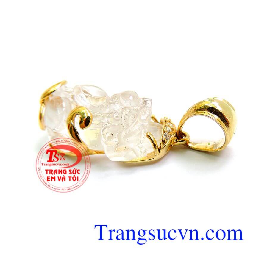 Mặt dây chuyền vàng tỳ hưu phú quý, mặt dây chuyền vàng, mặt dây sang trọng Mặt dây chuyền vàng tỳ hưu phú quý, mặt dây chuyền vàng, mặt dây sang trọng