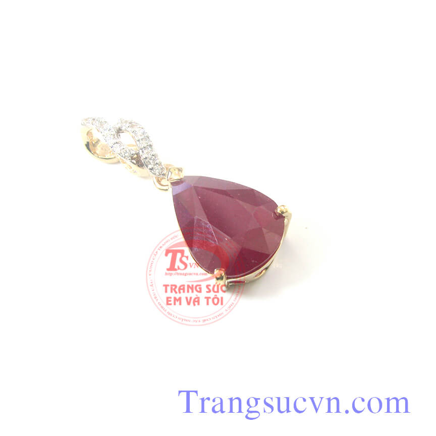 Mặt dây đá ruby vàng tây,Trang sức vàng,Trang sức nữ Mặt dây đá ruby vàng tây,Trang sức vàng,Trang sức nữ