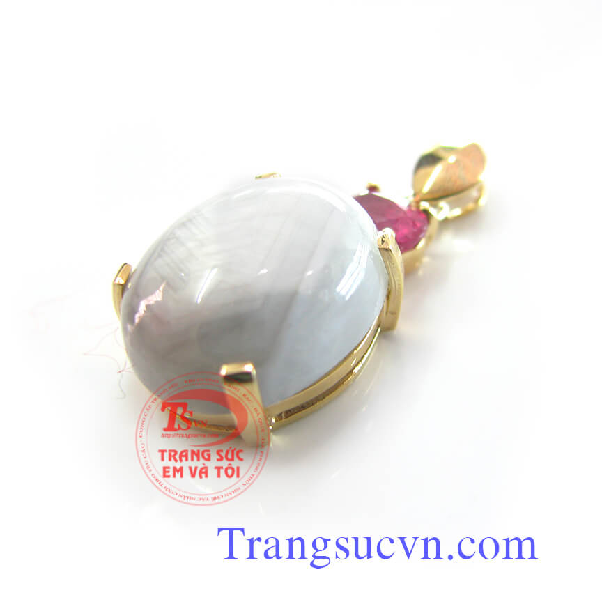 Mặt dây đá sapphire trắng,Trang sức vàng,Trang sức nữ Mặt dây đá sapphire trắng,Trang sức vàng,Trang sức nữ