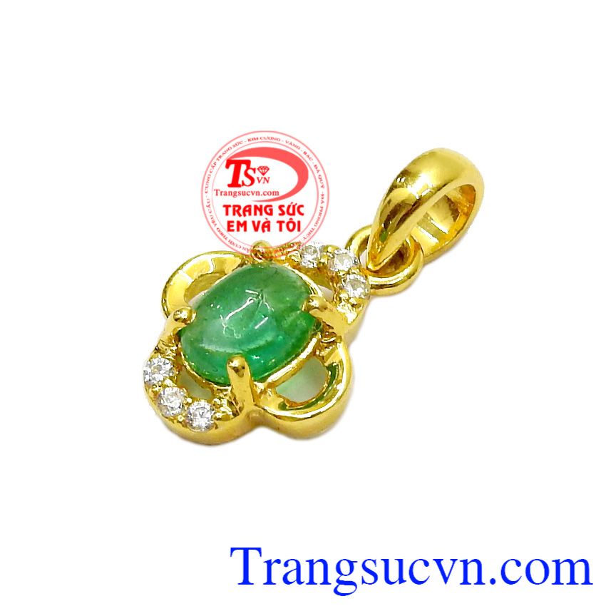 Mặt dây Emerald quý phái,Trang sức vàng,Trang sức nữ Mặt dây Emerald quý phái,Trang sức vàng,Trang sức nữ