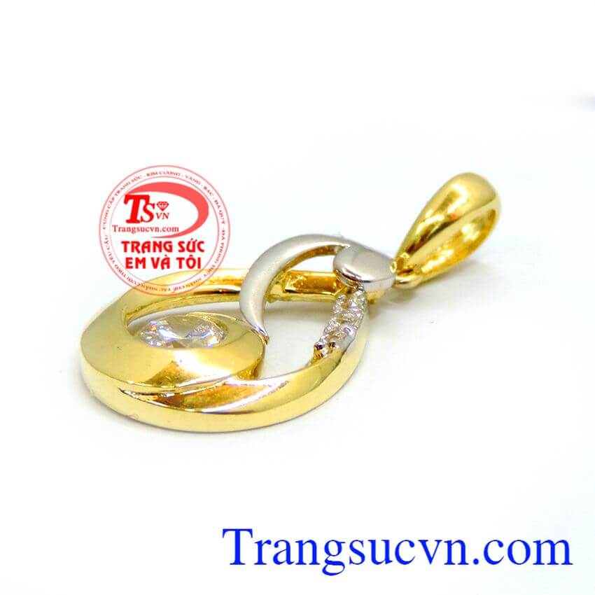 Mặt dây giọt nước sức sống, mặt dây chuyền vàng, mặt dây đẹp