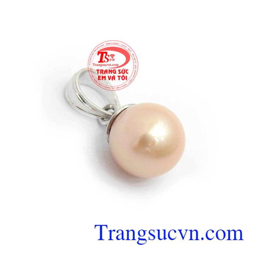 Mặt Dây Ngọc Trai Dịu Dàng, mặt dây vàng tây, mặt dây ngọc trai