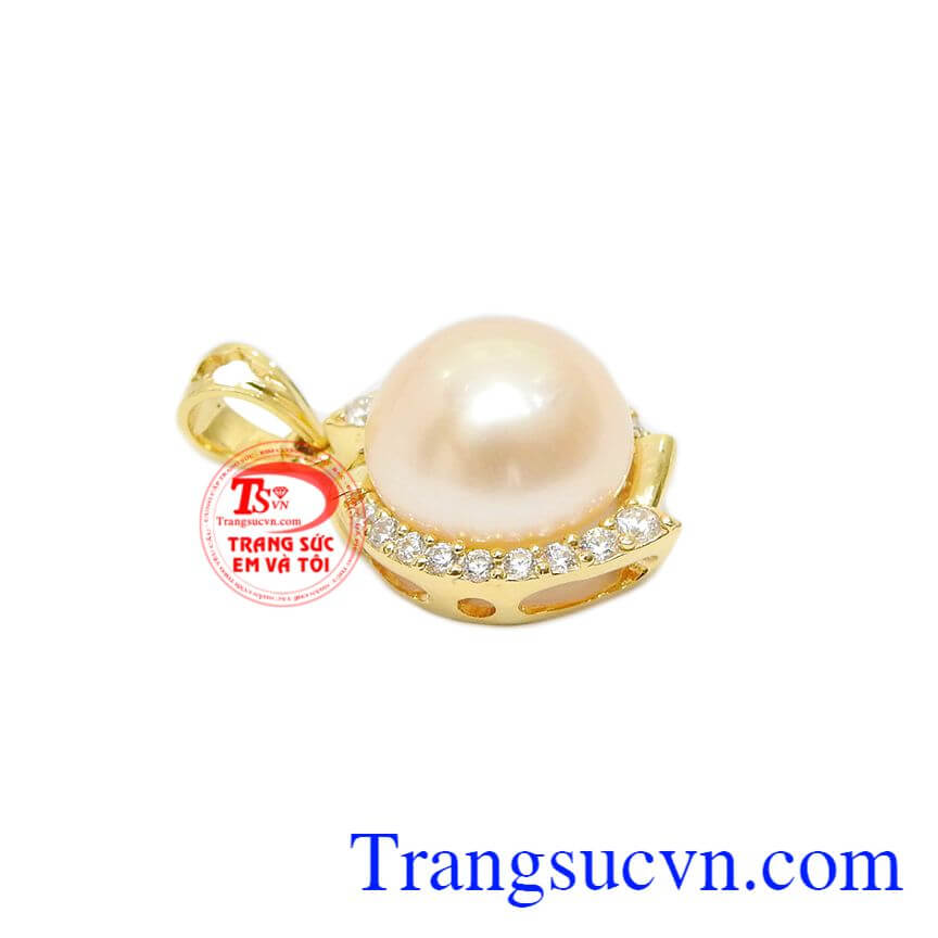 Mặt dây ngọc trai hồng thời trang, mặt dây ngọc trai, mặt dây đá quý Mặt dây ngọc trai hồng thời trang, mặt dây ngọc trai, mặt dây đá quý