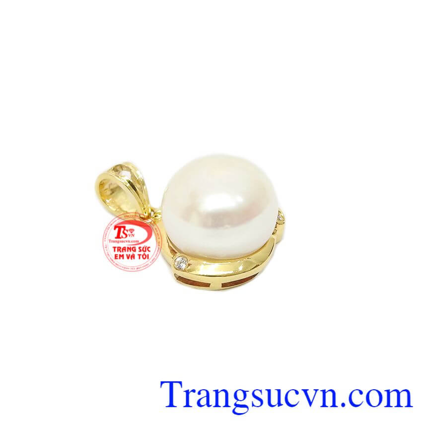 Mặt dây ngọc trai trắng dễ thương, mặt dây ngọc trai, mặt dây đá quý Mặt dây ngọc trai trắng dễ thương, mặt dây ngọc trai, mặt dây đá quý