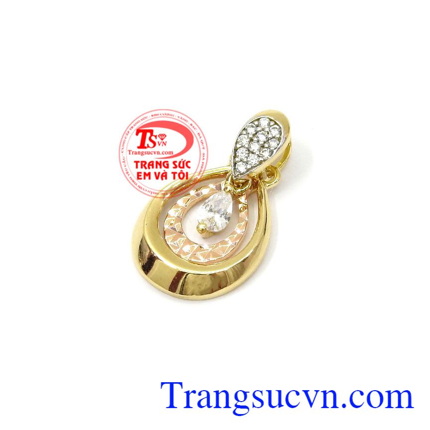Mặt dây nữ thanh lịch 18k,Mặt dây chuyền vàng,Trang sức nữ Mặt dây nữ thanh lịch 18k,Mặt dây chuyền vàng,Trang sức nữ