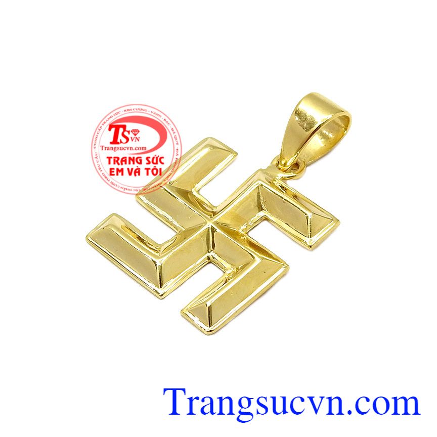 Mặt dây nữ vàng chữ Vạn,Mặt dây chuyền vàng,Trang sức vàng Mặt dây nữ vàng chữ Vạn,Mặt dây chuyền vàng,Trang sức vàng