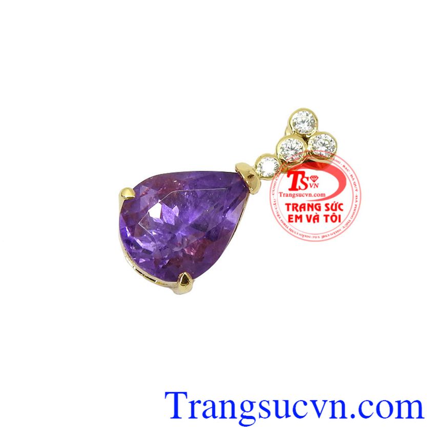 Mặt Dây Thạch Anh Tím Đẹp, mặt dây chuyền vàng, mặt dây đẹp Mặt Dây Thạch Anh Tím Đẹp, mặt dây chuyền vàng, mặt dây đẹp