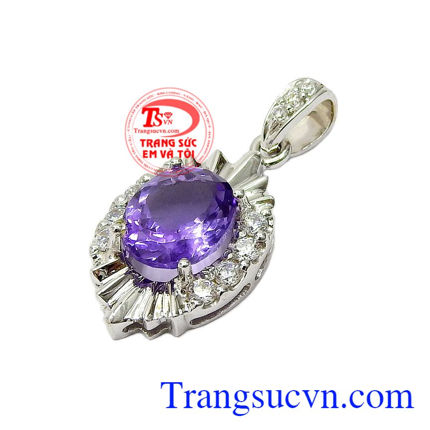 Mặt dây thạch anh tím nổi bật,Mặt dây thạch anh,mặt dây vàng đá quý Mặt dây thạch anh tím nổi bật,Mặt dây thạch anh,mặt dây vàng đá quý