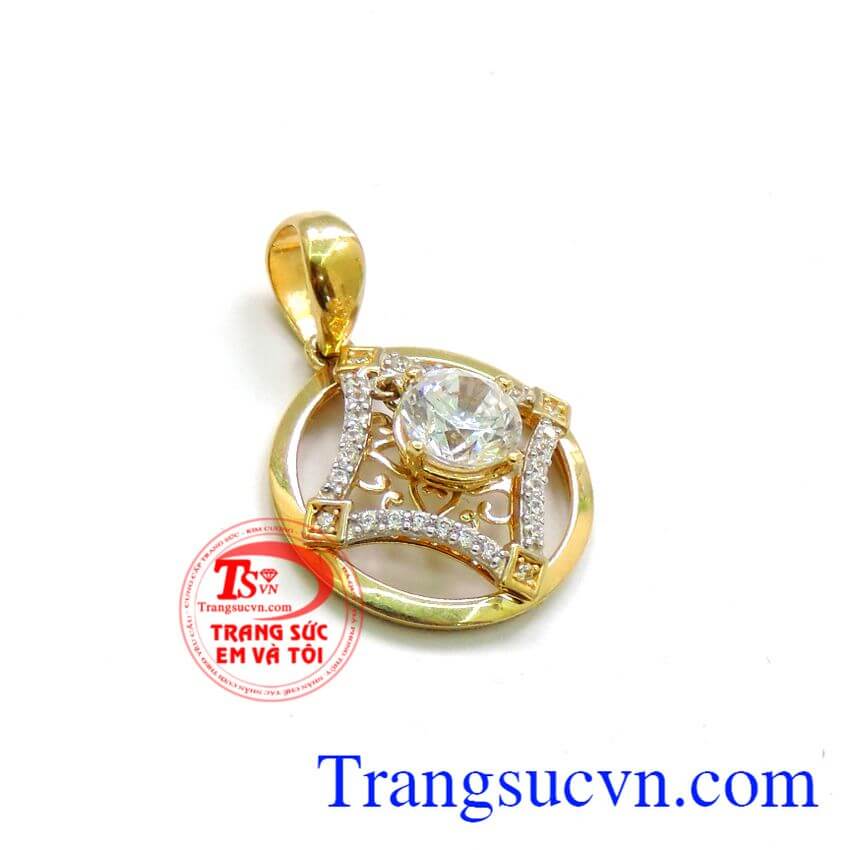 Mặt dây vàng 10k đá quý tinh tế, mặt dây vàng tây, mặt dây đẹp Mặt dây vàng 10k đá quý tinh tế, mặt dây vàng tây, mặt dây đẹp