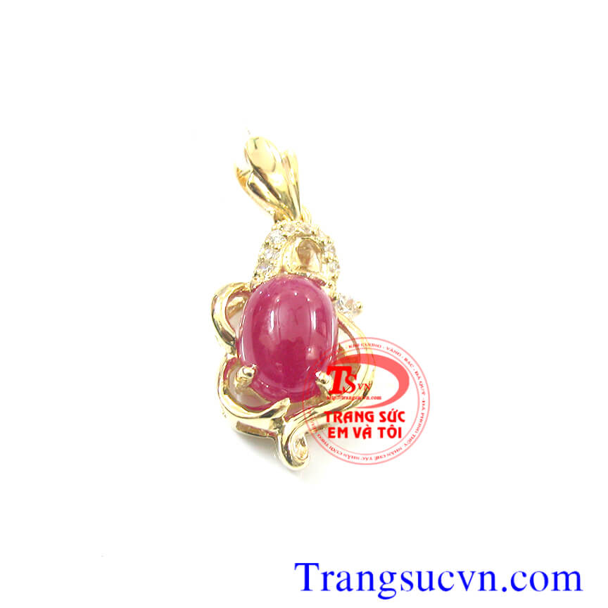Mặt dây vàng 10k đá ruby,Trang sức vàng,Trang sức nữ Mặt dây vàng 10k đá ruby,Trang sức vàng,Trang sức nữ