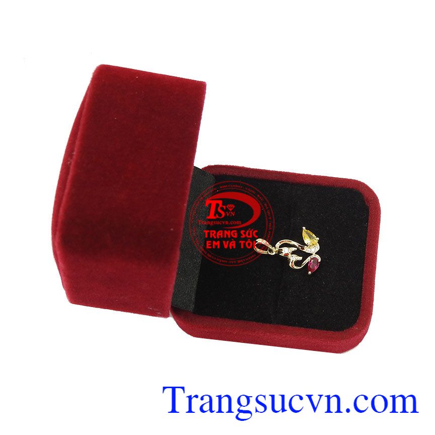 Mặt dây vàng thiên nga,Mặt dây chuyền vàng,Trang sức nữ