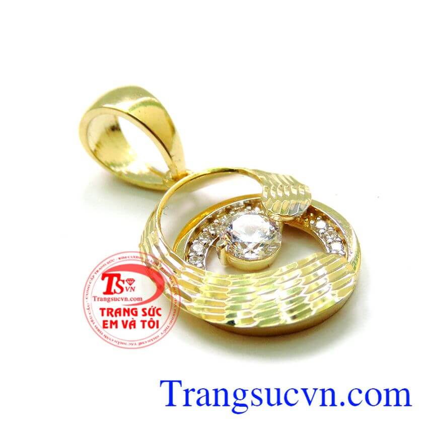 Mặt nữ vàng tây 10k đẹp, mặt dây đẹp, mặt dây vàng tây