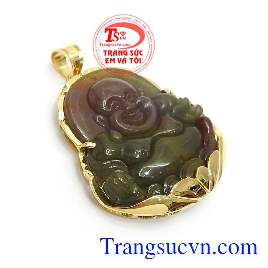 Mặt Phật Di Lặc An Yên, mặt dây bọc vàng, mặt dây vàng tây