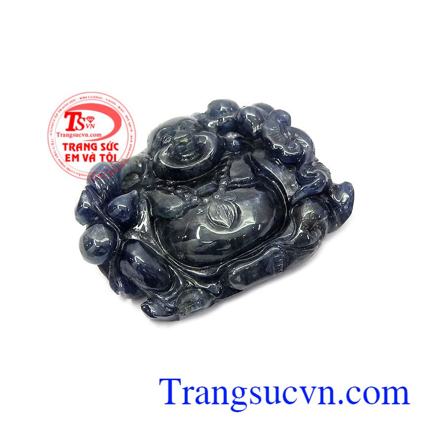 Mặt phật Di Lặc Sapphire trường sinh,Phật di lặc Sapphire,Đá quý thiên nhiên Mặt phật Di Lặc Sapphire trường sinh,Phật di lặc Sapphire,Đá quý thiên nhiên