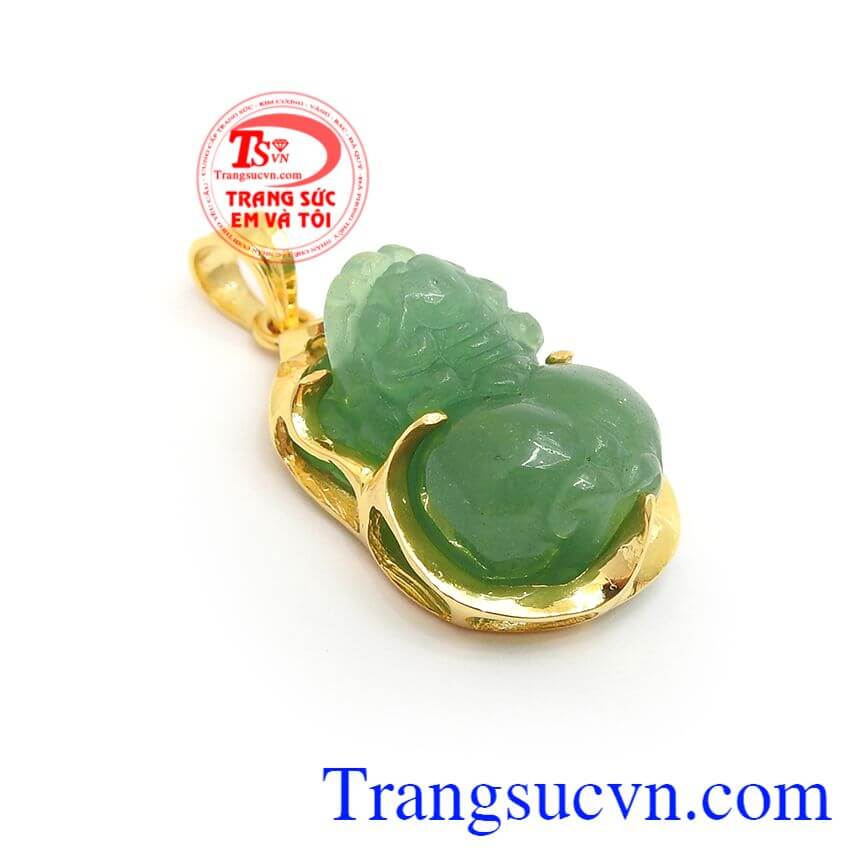 Mặt Tỳ Hưu Ngậm Tiền Tài Lộc,Mặt dây chuyền nam,Trang sức nam