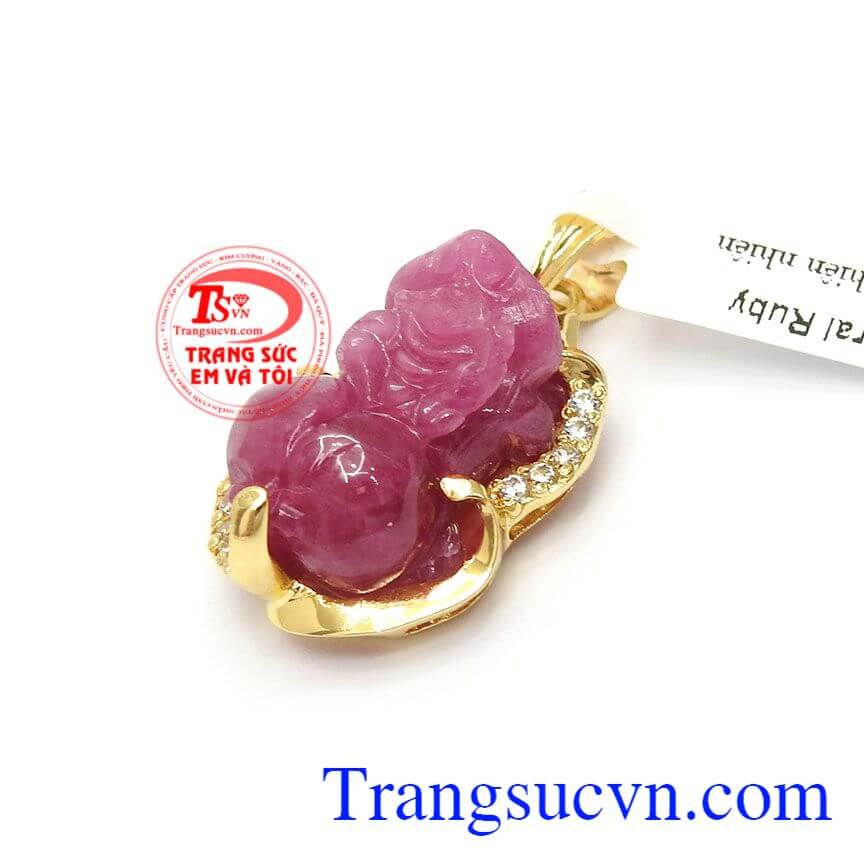 Mặt Tỳ Hưu Ruby Đại Cát,Mặt dây chuyền nam,Trang sức nam Mặt Tỳ Hưu Ruby Đại Cát,Mặt dây chuyền nam,Trang sức nam