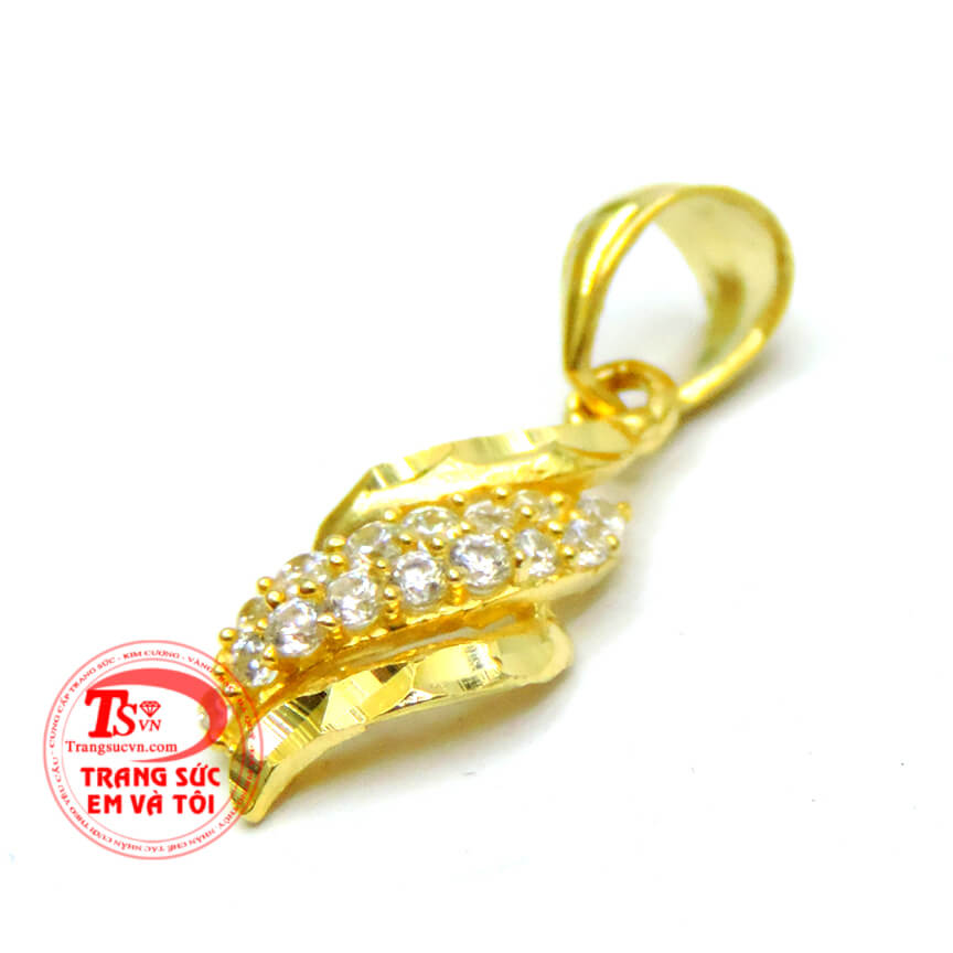 Mặt vàng nữ nhỏ xinh, mặt dây vàng tây, mặt dây đẹp