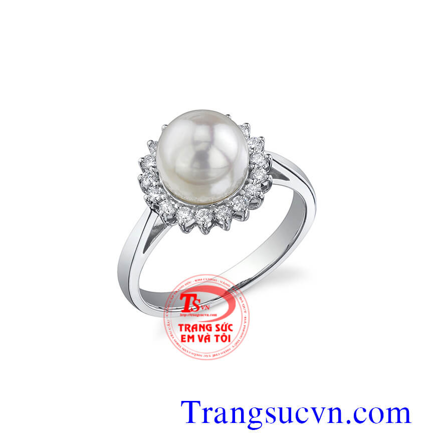 Ngọc trai xám nhỏ,Nhẫn ngọc trai,Nhẫn nữ đá quý Ngọc trai xám nhỏ,Nhẫn ngọc trai,Nhẫn nữ đá quý
